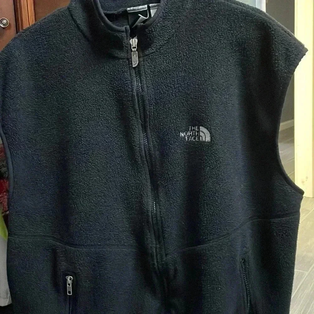 The northface fleece vest